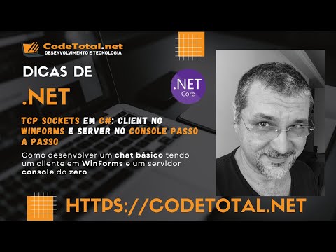TCP Sockets em C#: Client no WinForms e Server no Console passo a passo